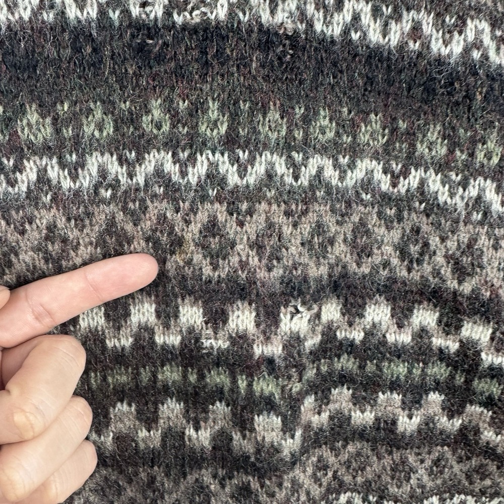 Vintage McGregor Mohair Pure Worsted Blend Sweater Grunge Fuzzy Men's XL 70s USA - Picture 8 of 14